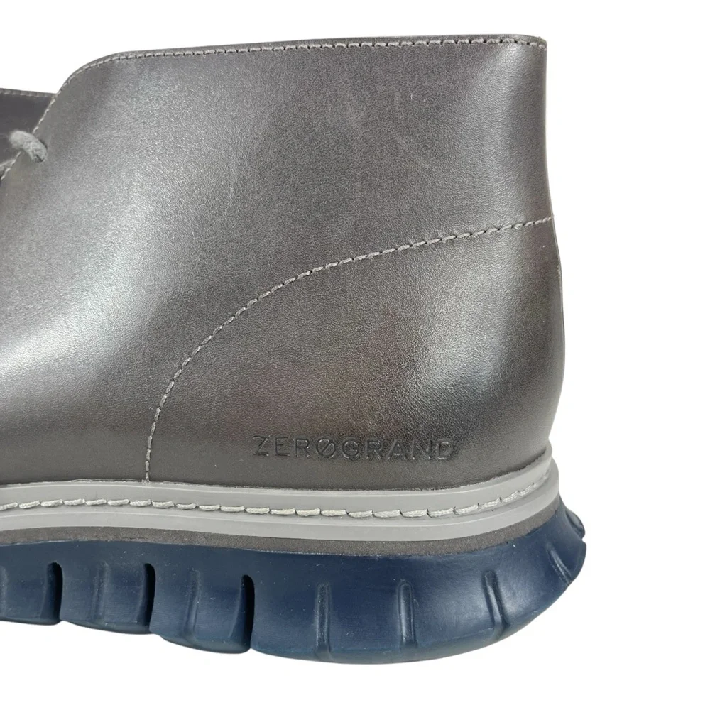 Cole Haan Zerogrand Waterproof Chukka Boots Gray Men’s 10.5M New‎